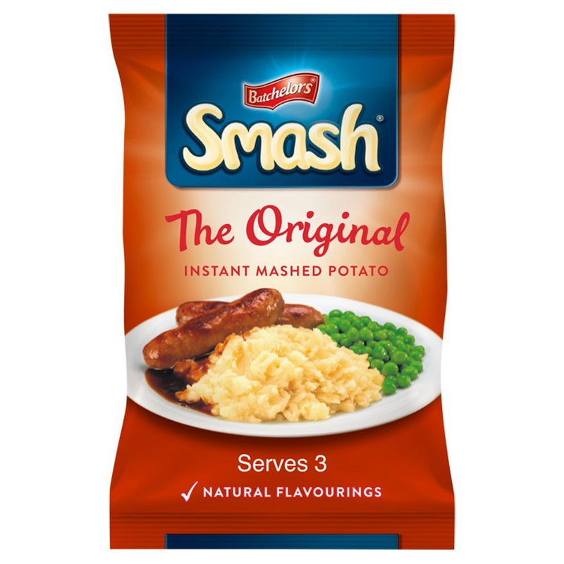 Batchelors Smash The Original Instant Mashed Potato 88g (Case of 12) - BritishGram.com