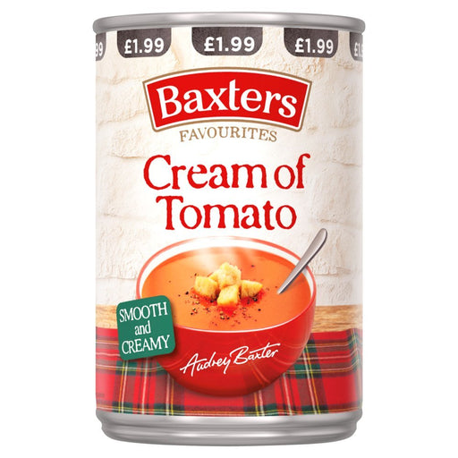 Baxters Favourites Cream Of Tomato 400g (Case of 12) - BritishGram.com