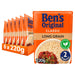 Bens Original Long Grain Microwave Rice 220g (Case of 6) - BritishGram.com