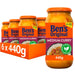 Bens Original Medium Curry Sauce PMP 440g (Pack of 6) - BritishGram.com