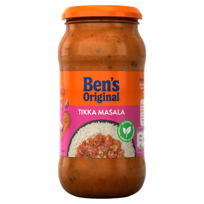 Bens Original Tikka Masala Sauce 450g (Case of 6) - BritishGram.com