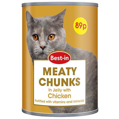 Bestone Cat Food Chicken In Jelly PMP 400g (Case of 12) - BritishGram.com