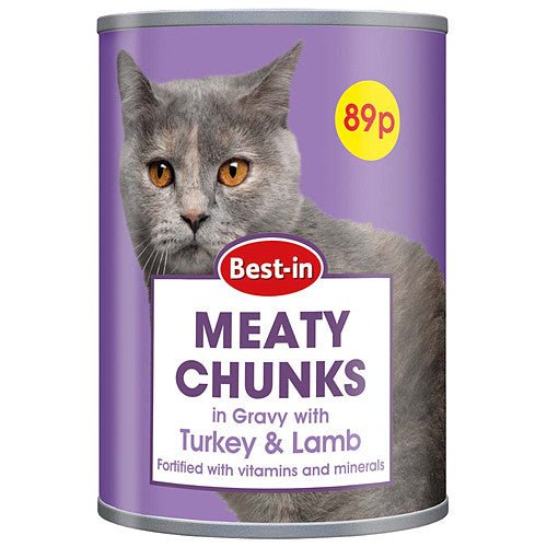 Bestone Cat Food Turkey & Lamb PMP 400g (Case of 12) - BritishGram.com