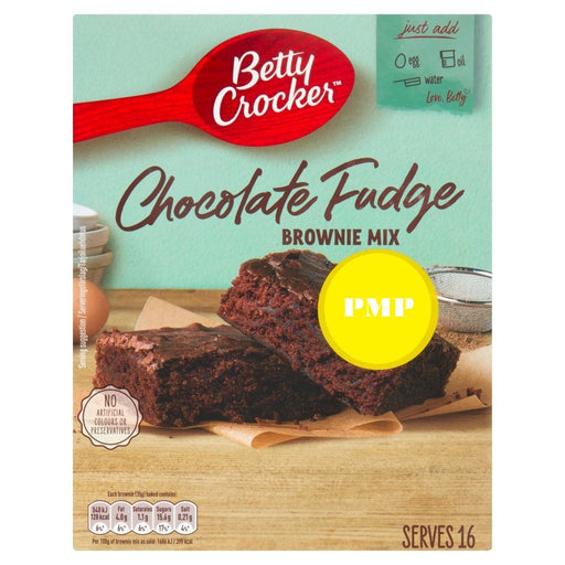 Betty Crocker Chocolate Fudge Brownie Mix, 415g - BritishGram.com
