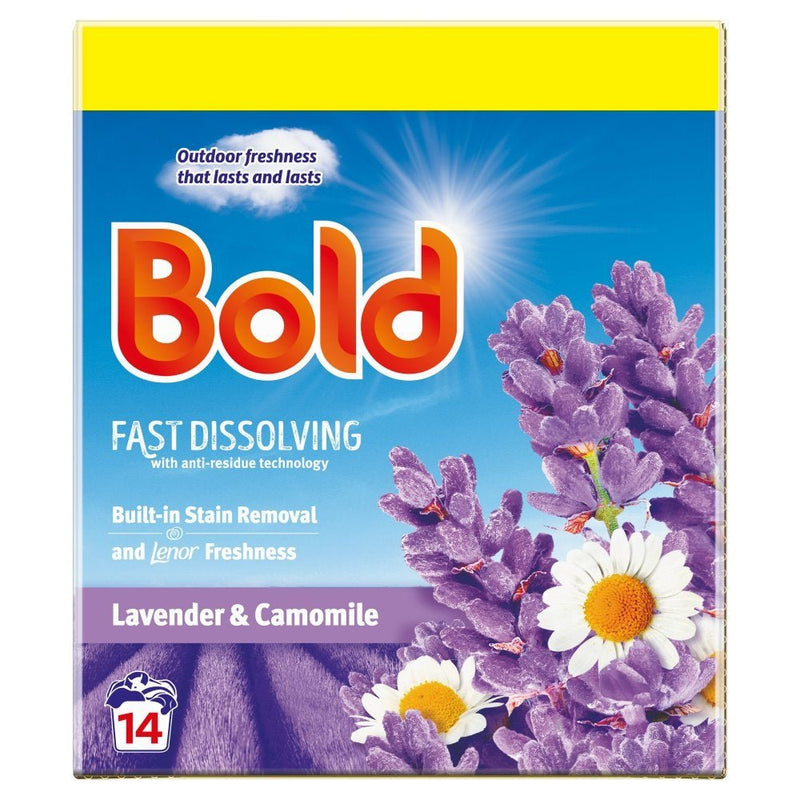Bold Liquid Powder Laundry Detergent 14 Washes 700g (Case of 6) - BritishGram.com