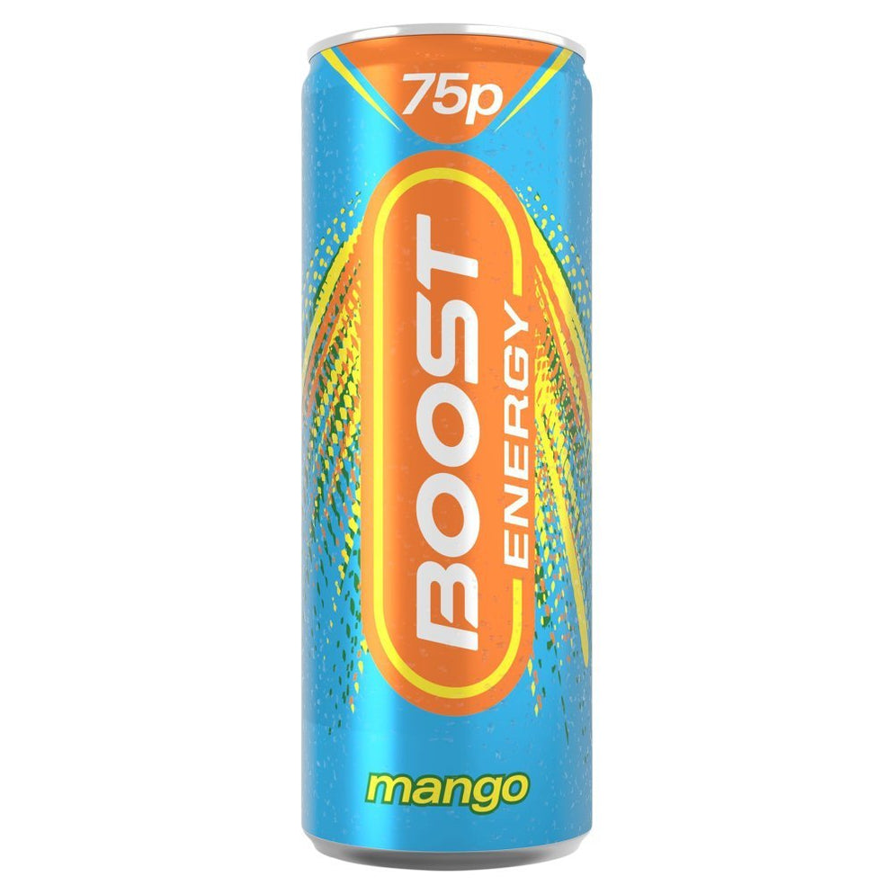 Boost Energy Mango PMP 250ml (Case of 24) — BritishGram.com