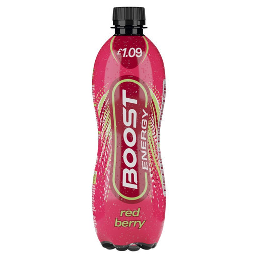 Boost Energy Red Berry PMP 500ml (Case of 12) - BritishGram.com