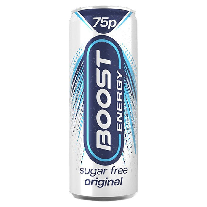 Boost Energy Sugar Free Original PMP 250ml (Case of 24) - BritishGram.com