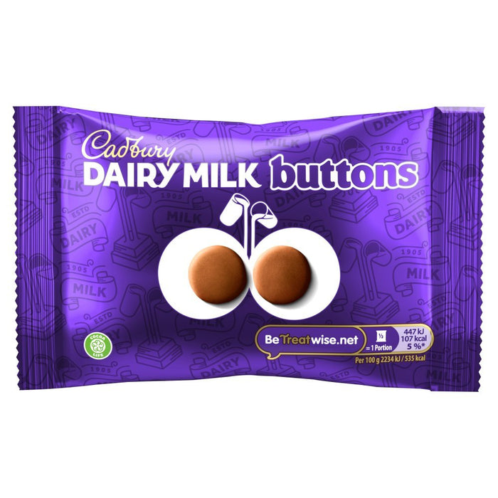 Cadbury Dairy Milk Buttons 40g (Case of 36) - BritishGram.com