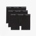 Calvin Klein BOXER BRIEF 3 Pack Mens Microfibre Stretch Black - BritishGram.com
