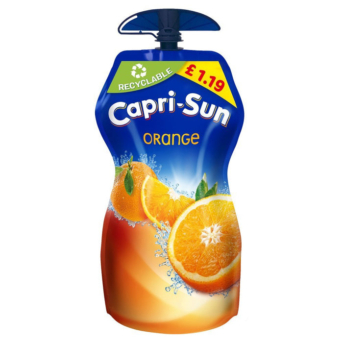 Capri - Sun Orange Kids' Juice Drink 330ml (Case of 15) - BritishGram.com