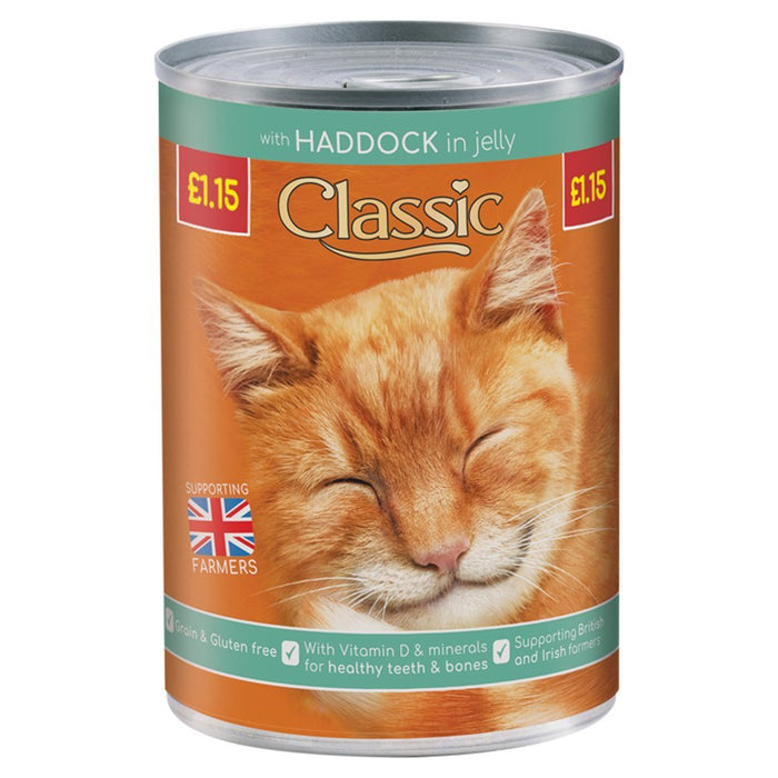 Classic with Haddock in Jelly 400g (Case of 12) - BritishGram.com