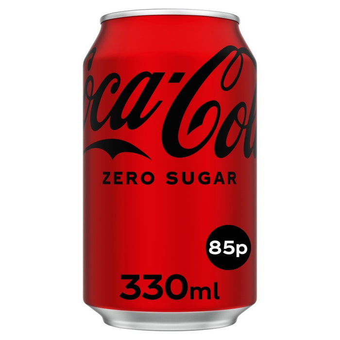 Coca - Cola Zero Sugar PMP 330ml (Case of 24) - BritishGram.com