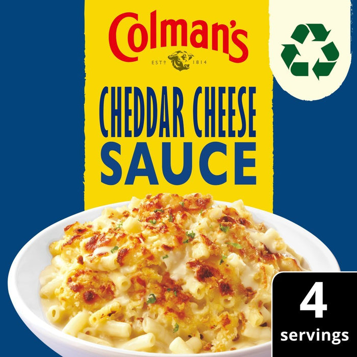 Colman's Cheddar Cheese Sauce, 40g (Case of 10) - BritishGram.com