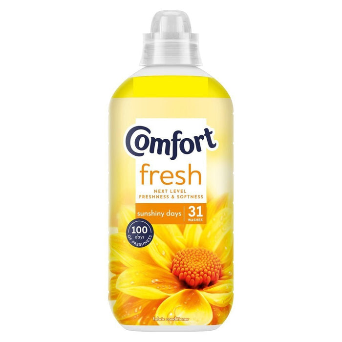 Comfort Fresh Fabric Conditioner Sunshiny Days 31 washes 930ml (Case of 8) - BritishGram.com