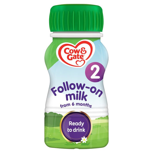 Cow & Gate 2 Follow On Baby Milk Formula 200ml (Case of 12) - BritishGram.com