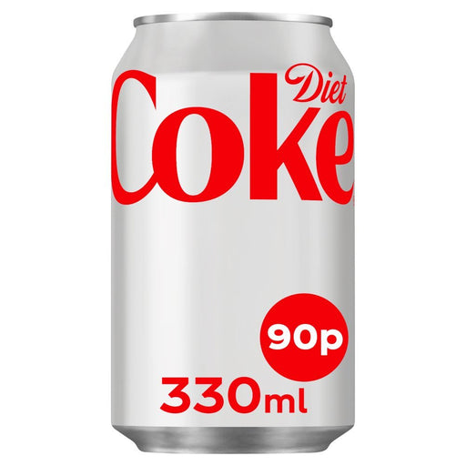 Diet Coke 330ml PMP (Case of 24) - BritishGram.com
