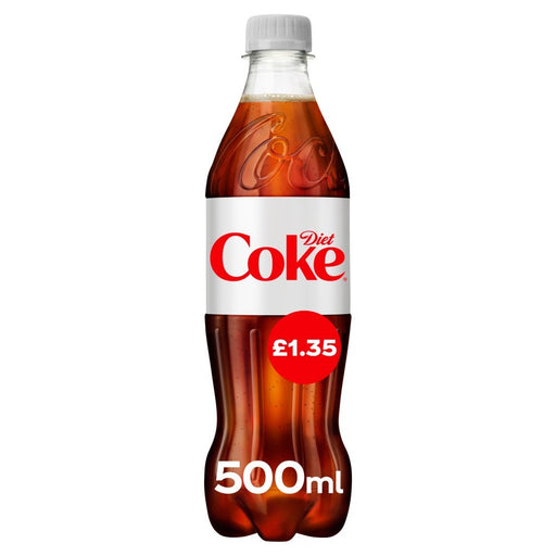 Diet Coke 500ml (Case of 24) - BritishGram.com