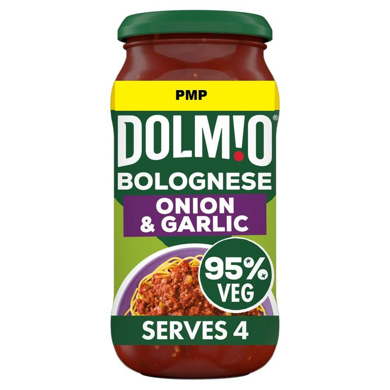 Dolmio Bolognese Onion & Garlic Pasta Sauce 500g (Case of 6) - BritishGram.com
