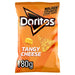 Doritos Tangy Cheese Tortilla Chips Sharing Bag Crisps 180g (Box of 12) - BritishGram.com