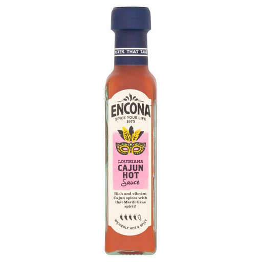 Encona Louisiana Cajun Hot Sauce 142ml (Case of 6) - BritishGram.com
