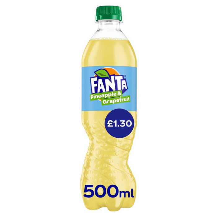 Fanta Grapefruit & Pineapple PMP 500ml (Case of 12) - BritishGram.com