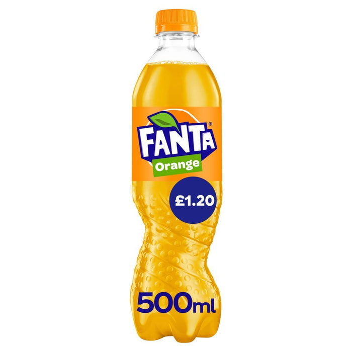Fanta Orange PMP 500ml (Case of 12) - BritishGram.com