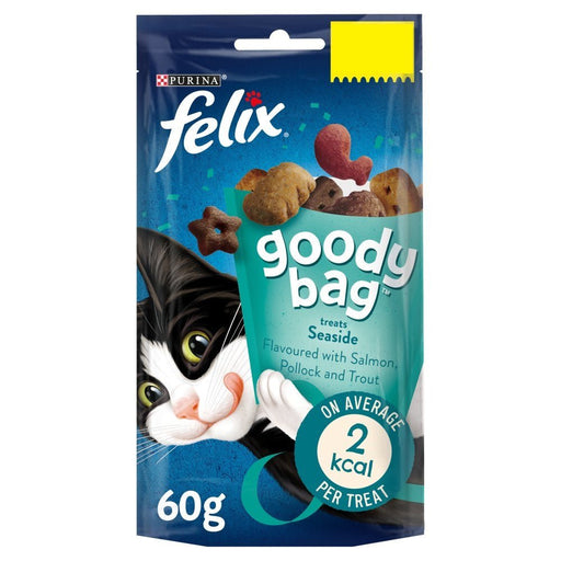 Felix Goody Bag Treats Seaside PMP 60g (Case of 8) - BritishGram.com