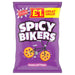 Golden Wonder Spicy Bikers Spicy Flavour Corn Snacks 50g (Box of 18) - BritishGram.com