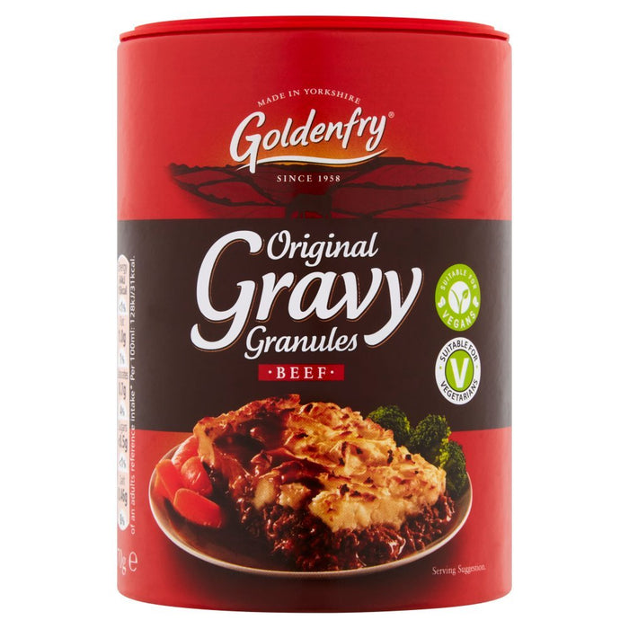 Goldenfry Original Gravy Granules Beef 170g (Case of 6) - BritishGram.com