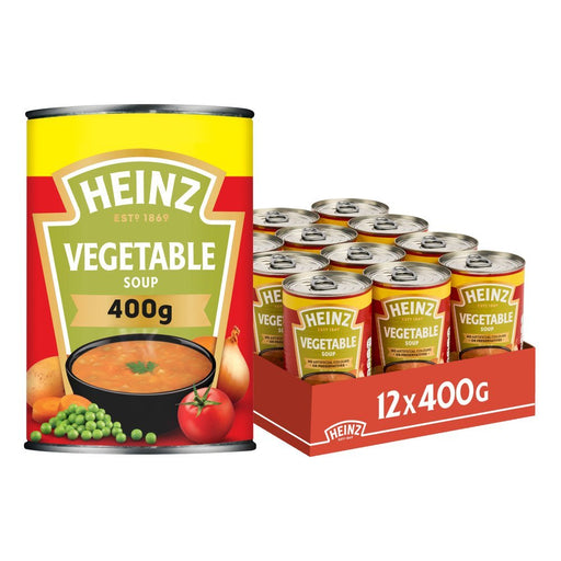 Heinz Vegetable Soup 400g (Case of 12) - BritishGram.com