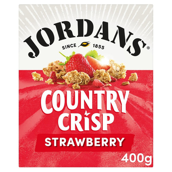 Jordan Country Crisp Strawberry, 400g (Case of 6) - BritishGram.com