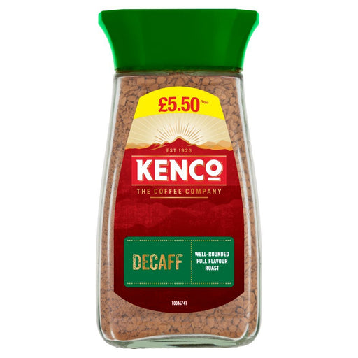 Kenco Decaf Instant Coffee PMP 100g (Case of 6) - BritishGram.com