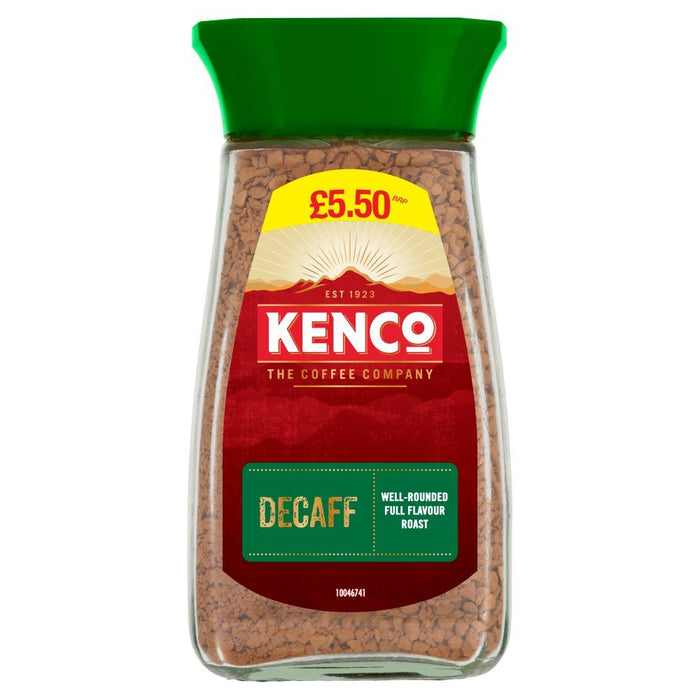 Kenco Decaf Instant Coffee PMP 100g (Case of 6) - BritishGram.com