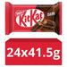 KitKat 4 Finger Dark Chocolate Bar 41.5g (Box of 24) - BritishGram.com