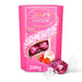 Lindt Lindor Strawberries & Cream Chocolate Truffles Box 200g (Case of 8) - BritishGram.com