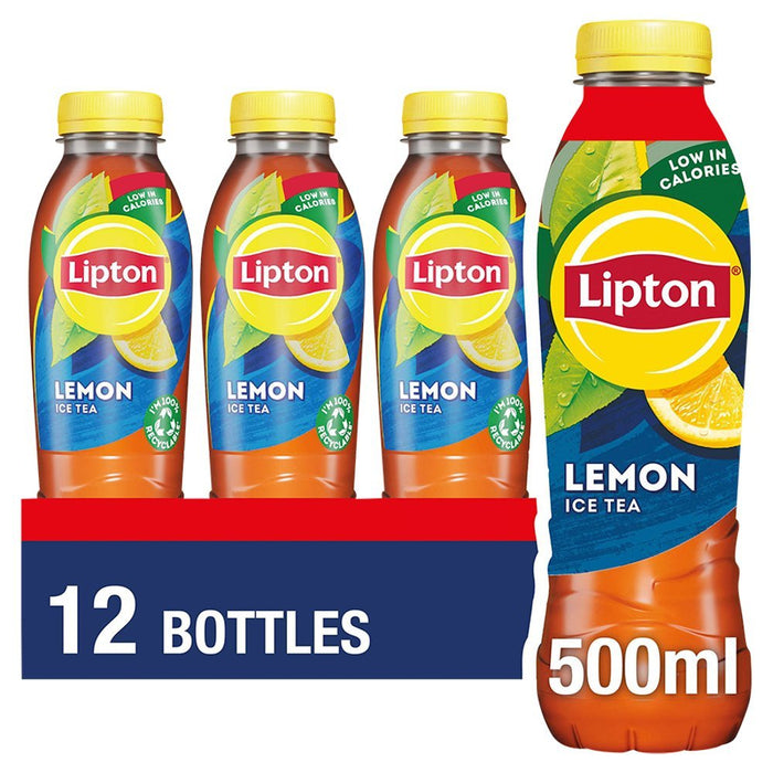 Lipton Lemon Ice Tea PMP 500ml (Case of 12) - BritishGram.com
