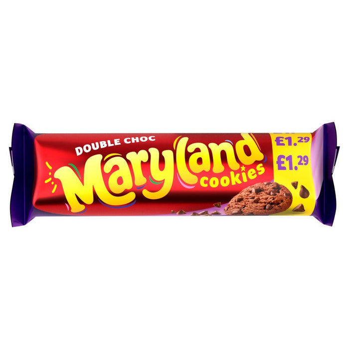 Maryland Cookies Double Choc 200g (Box of 12) - BritishGram.com