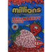 Millions Strawberry Bag PMP 110g (Case of 12) - BritishGram.com