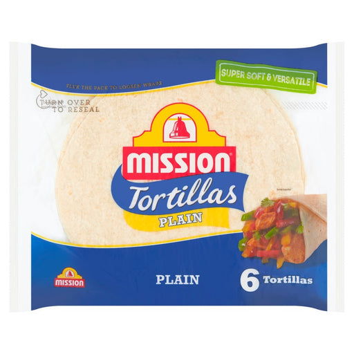 Mission 6 Tortillas Plain - BritishGram.com