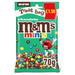 M&M's Minis Bites Milk Chocolate Treat Bag PMP 70g (Box of 16) - BritishGram.com