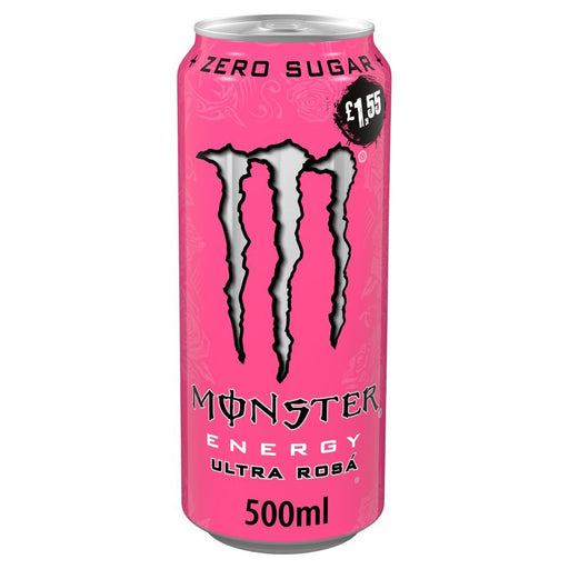 Monster Energy Drink Ultra Rosa PMP 500ml (Case of 12) - BritishGram.com