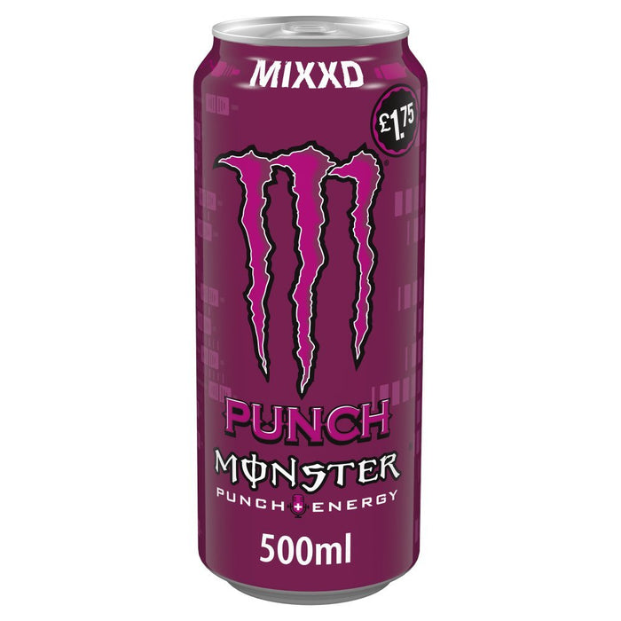 Monster Mixxd Punch Energy Drink PMP 500ml (Case of 12) - BritishGram.com