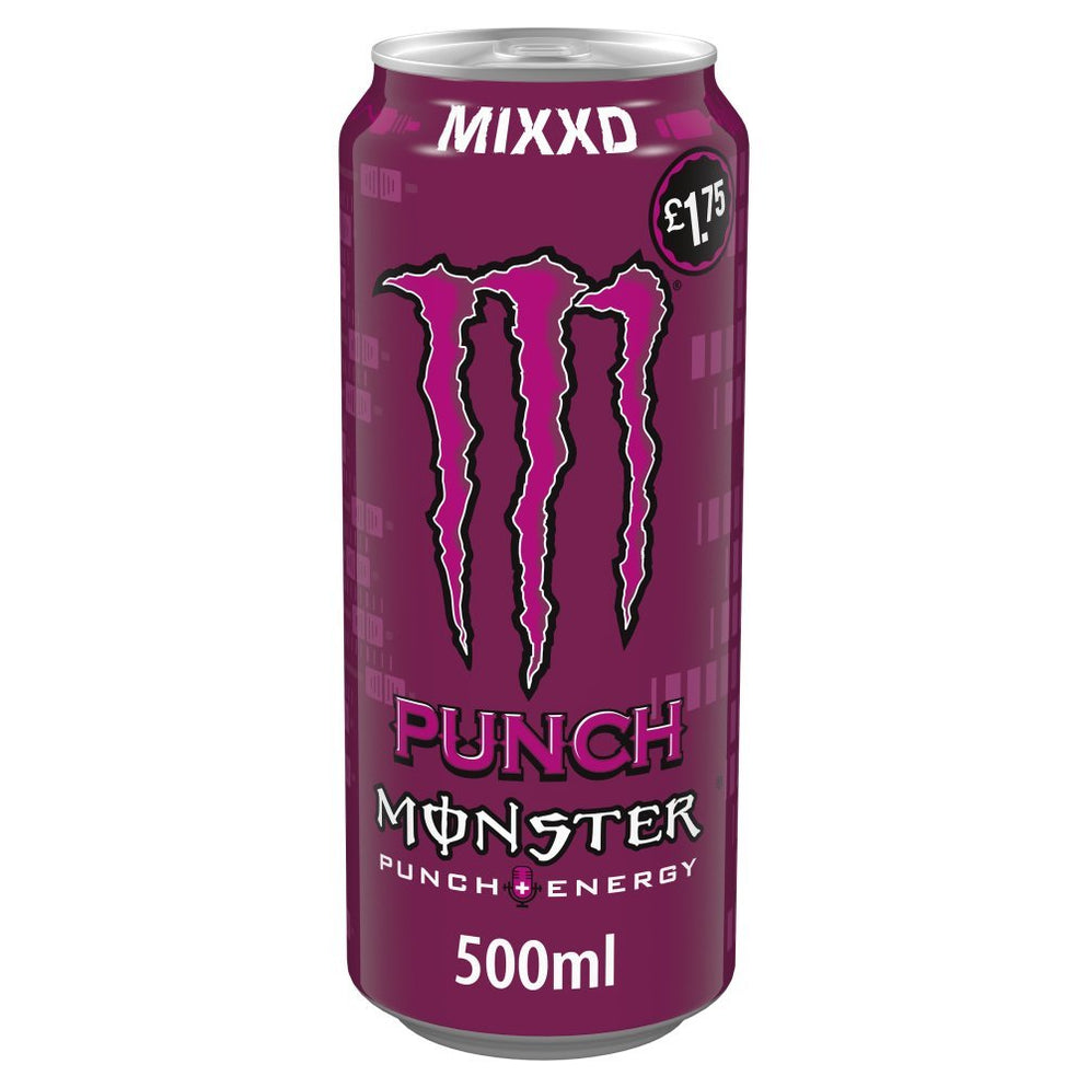 Monster Mixxd Punch Energy Drink PMP 500ml (Case of 12) — BritishGram.com