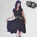 Necessary Evil Evaki Hi Low Dress - BritishGram.com