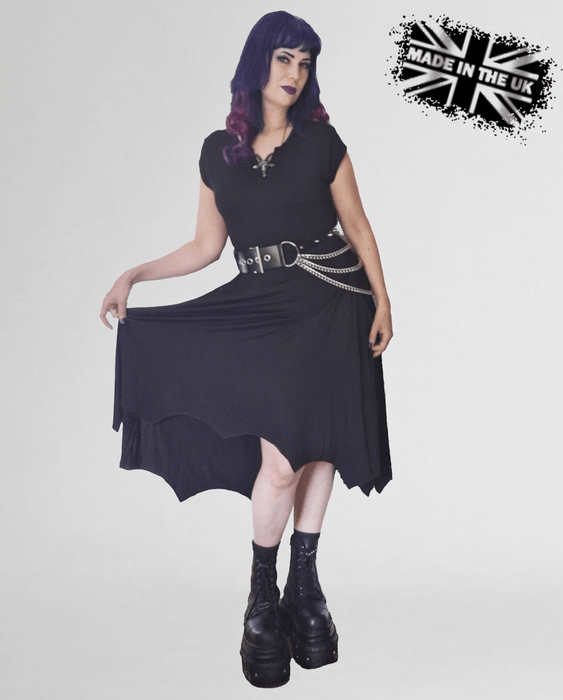 Necessary Evil Evaki Hi Low Dress - BritishGram.com