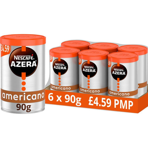 Nescafe Azera Americano Instant Coffee 90g (Case of 6) - BritishGram.com