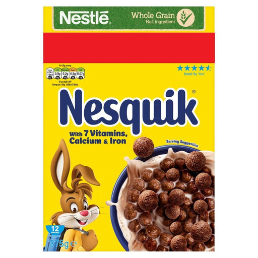 Nestle Nesquik Cereal PMP 375g (Case of 6) - BritishGram.com