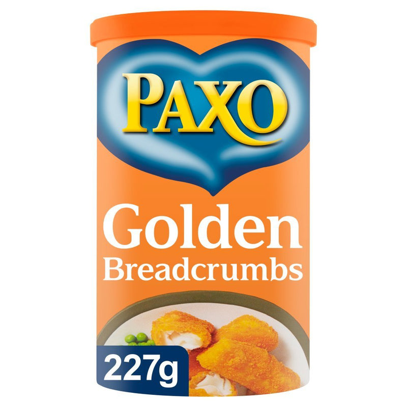 Paxo Golden Breadcrumbs 227g (Case of 6) - BritishGram.com