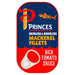 Princes Mackerel Fillets in a Rich Tomato Sauce 125g (Case of 10) - BritishGram.com